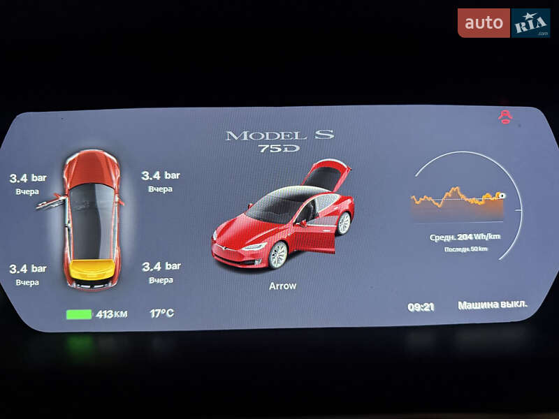 Ліфтбек Tesla Model S 2018 в Івано-Франківську