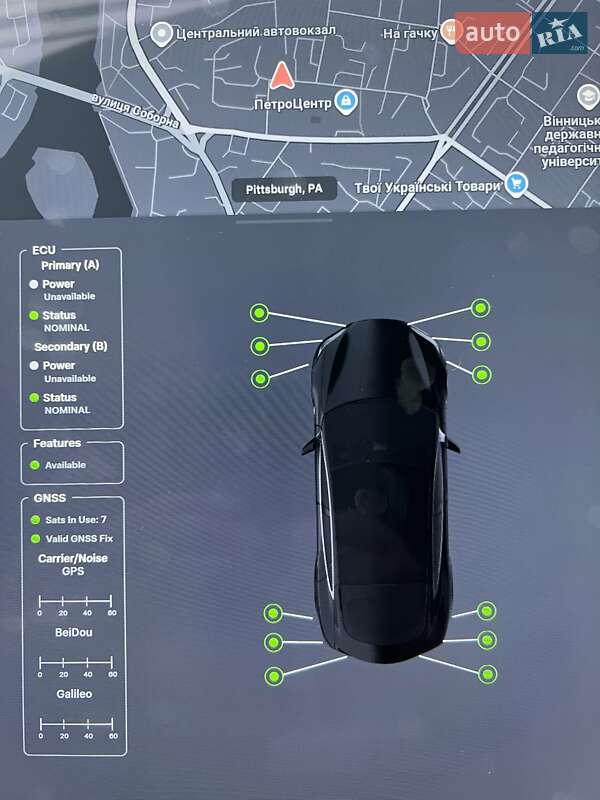 Лифтбек Tesla Model S 2018 в Виннице