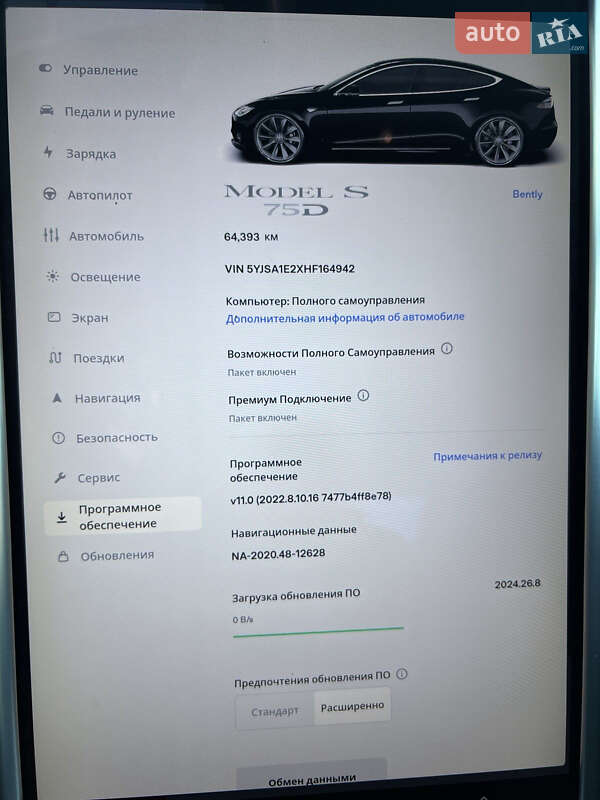 Ліфтбек Tesla Model S 2017 в Києві