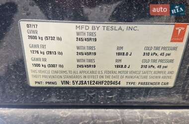 Лифтбек Tesla Model S 2017 в 