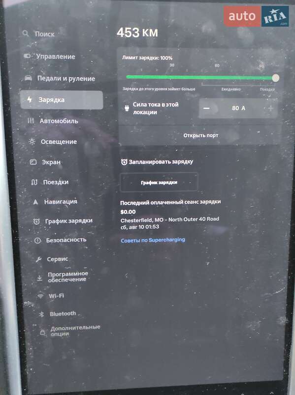 Лифтбек Tesla Model S 2014 в Львове