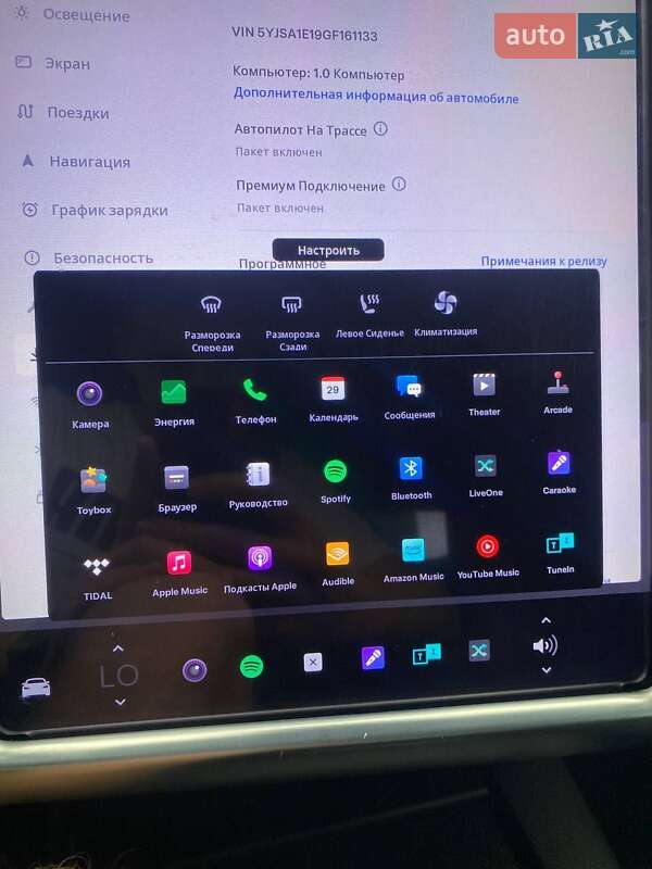 Ліфтбек Tesla Model S 2016 в Івано-Франківську