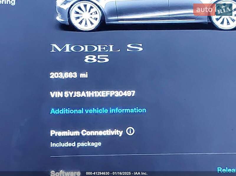 Лифтбек Tesla Model S 2014 в Киеве