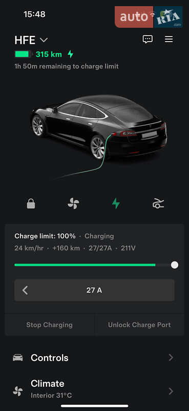 Ліфтбек Tesla Model S 2014 в Сарнах фото 41 Ліфтбек Tesla Model S 2014 в Сарнах