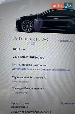 Лифтбек Tesla Model S 2017 в 