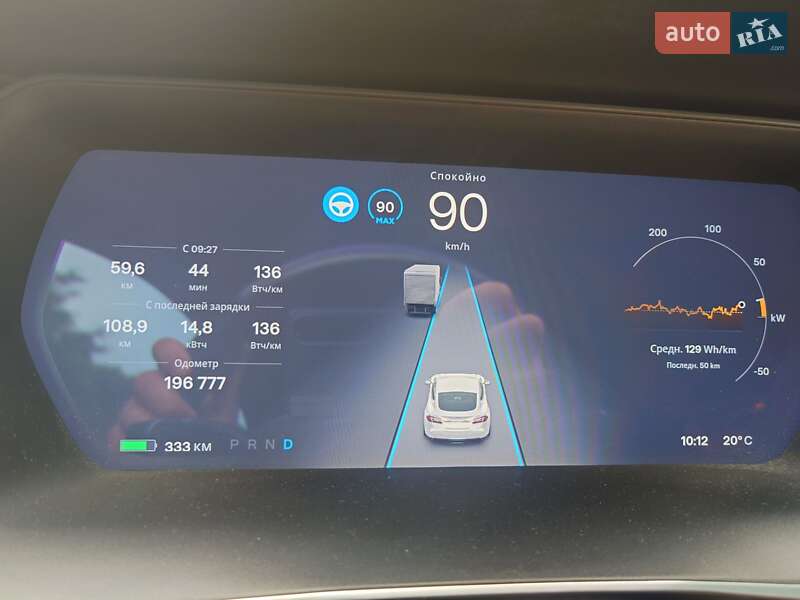 Лифтбек Tesla Model S 2016 в Луцке