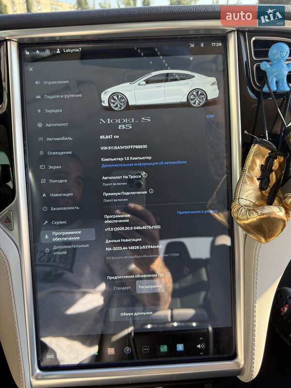 Ліфтбек Tesla Model S 2015 в Одесі
