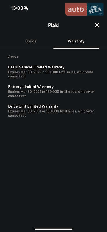 Лифтбек Tesla Model S 2023 в Львове