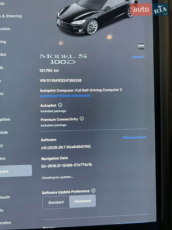 Лифтбек Tesla Model S 2018 в Виннице