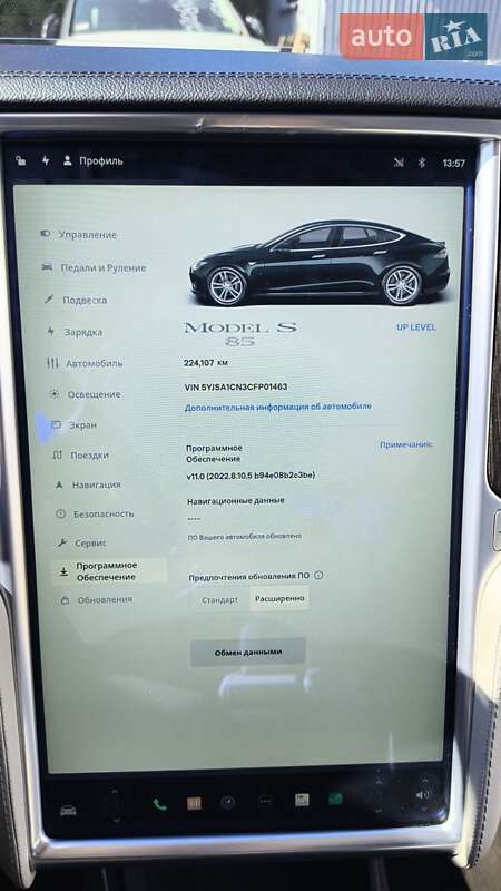 Ліфтбек Tesla Model S 2012 в Львові