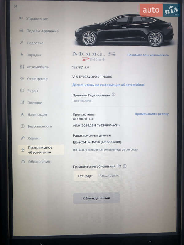 Ліфтбек Tesla Model S 2013 в Луцьку