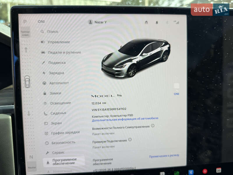 Лифтбек Tesla Model S 2024 в Ровно