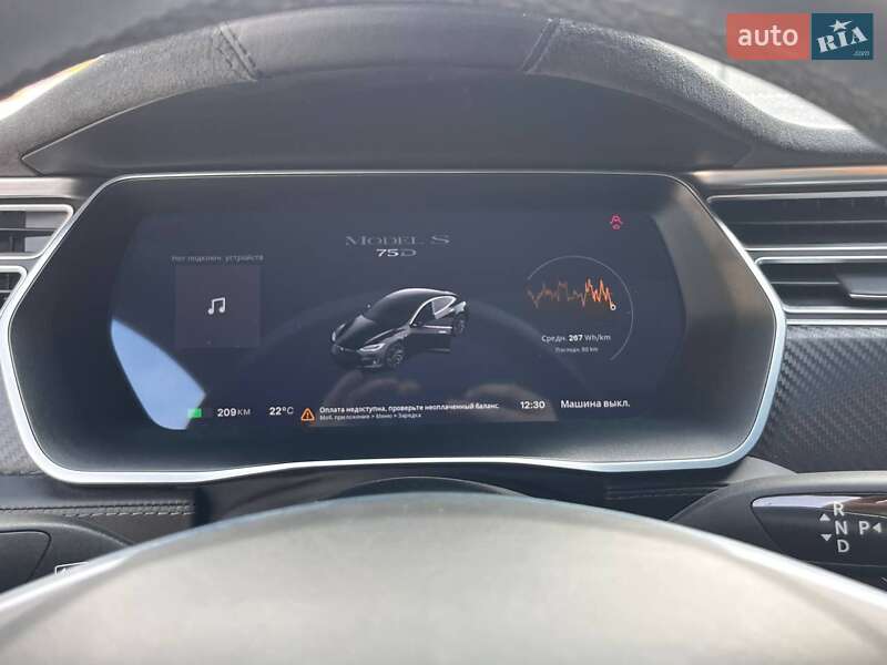 Лифтбек Tesla Model S 2016 в Луцке