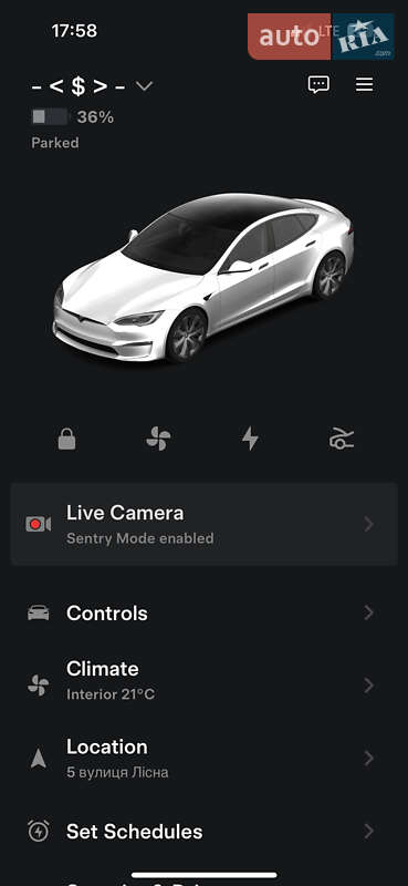 Лифтбек Tesla Model S 2024 в Львове