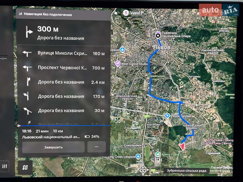Лифтбек Tesla Model S 2024 в Львове