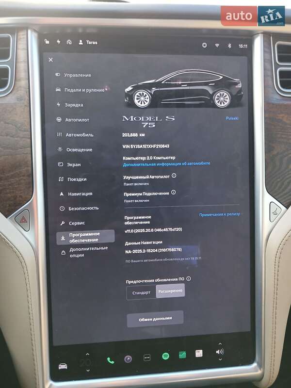 Ліфтбек Tesla Model S 2017 в Івано-Франківську фото 3 Ліфтбек Tesla Model S 2017 в Івано-Франківську
