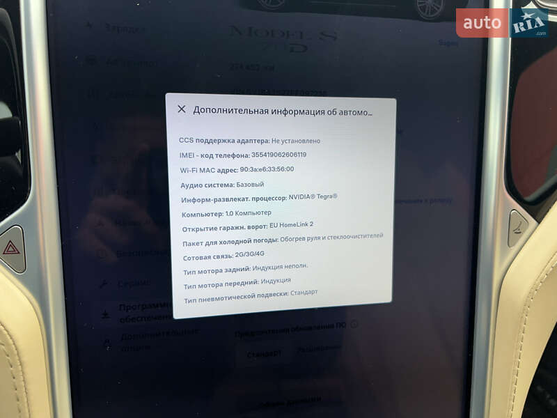 Ліфтбек Tesla Model S 2015 в Києві