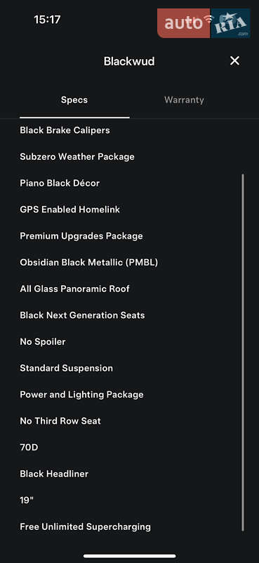 Лифтбек Tesla Model S 2015 в Житомире фото 30 Лифтбек Tesla Model S 2015 в Житомире