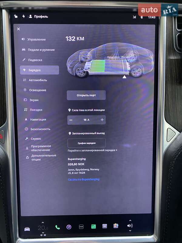 Ліфтбек Tesla Model S 2013 в Одесі фото 23 Ліфтбек Tesla Model S 2013 в Одесі