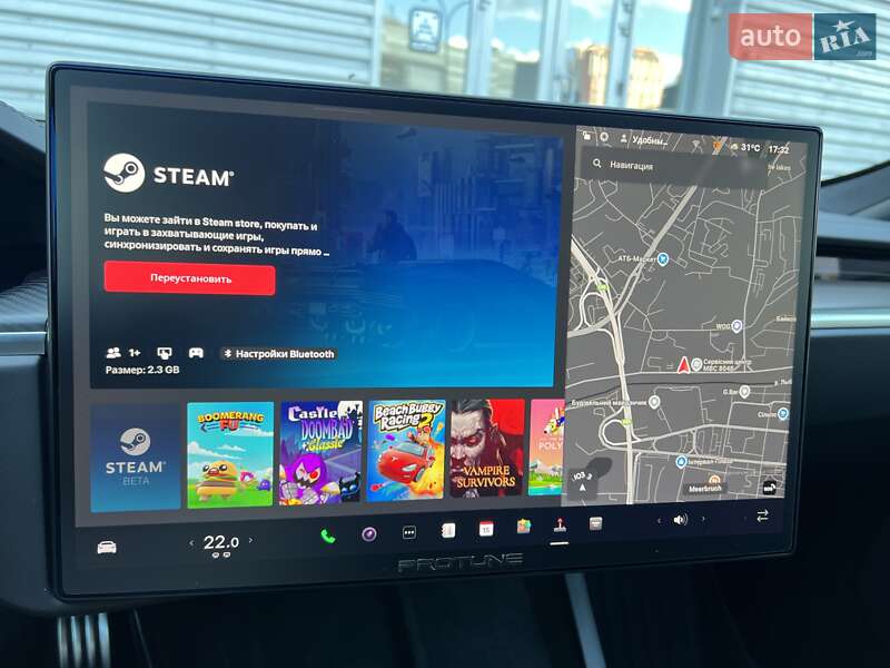 Лифтбек Tesla Model S 2022 в Киеве