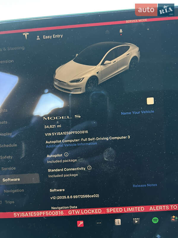 Лифтбек Tesla Model S 2022 в Львове фото 22 Лифтбек Tesla Model S 2022 в Львове