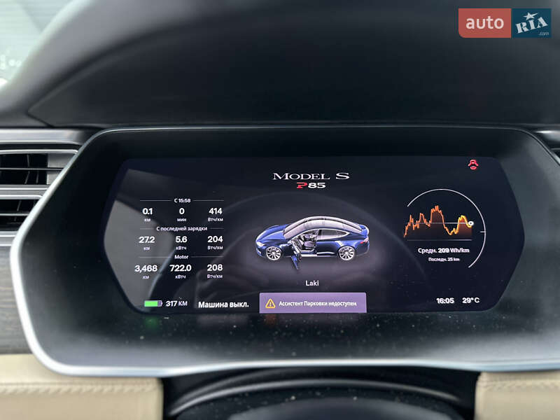 Ліфтбек Tesla Model S 2014 в Запоріжжі фото 11 Ліфтбек Tesla Model S 2014 в Запоріжжі