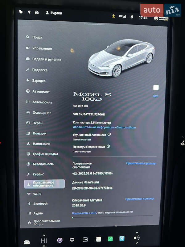 Лифтбек Tesla Model S 2018 в Киеве