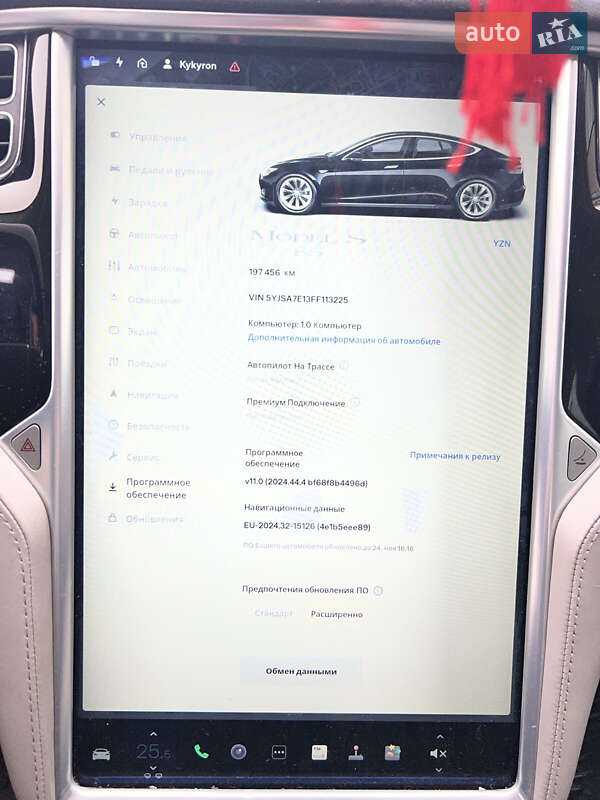 Лифтбек Tesla Model S 2015 в Луцке