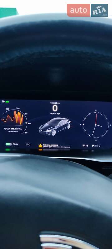 Лифтбек Tesla Model S 2016 в Сарнах