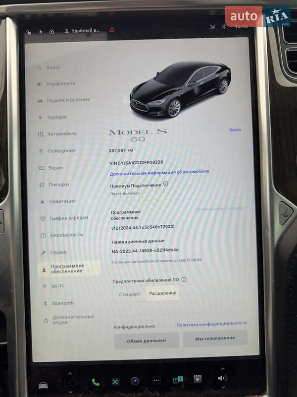 Лифтбек Tesla Model S 2013 в Николаеве