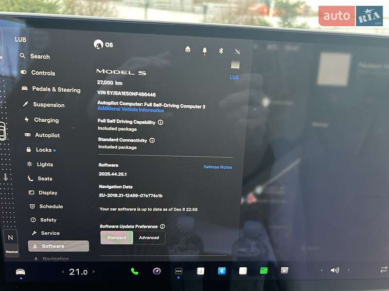 Лифтбек Tesla Model S 2022 в Ивано-Франковске фото 11 Лифтбек Tesla Model S 2022 в Ивано-Франковске