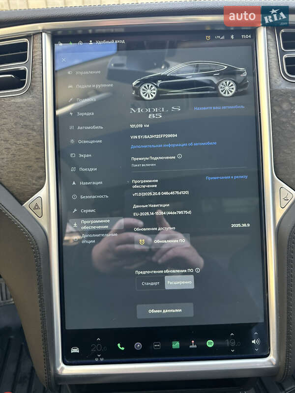 Лифтбек Tesla Model S 2014 в Николаеве