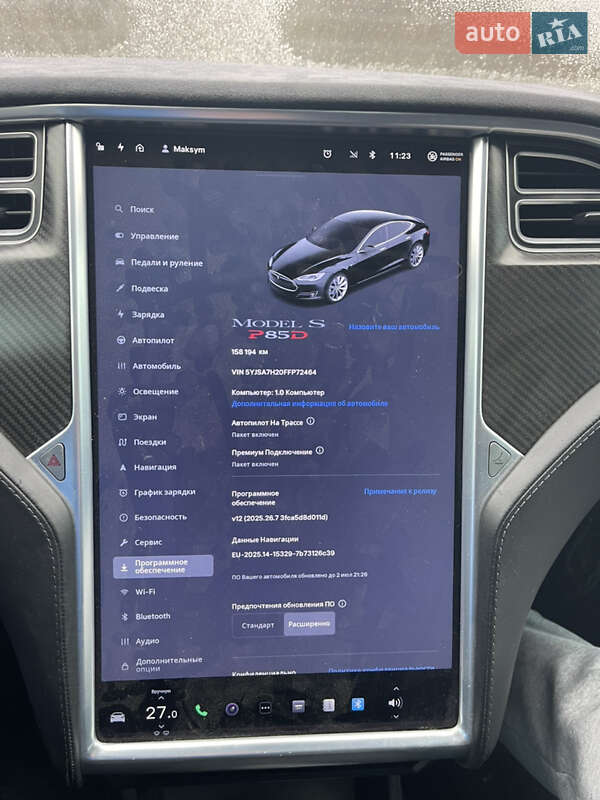 Ліфтбек Tesla Model S 2015 в Тернополі