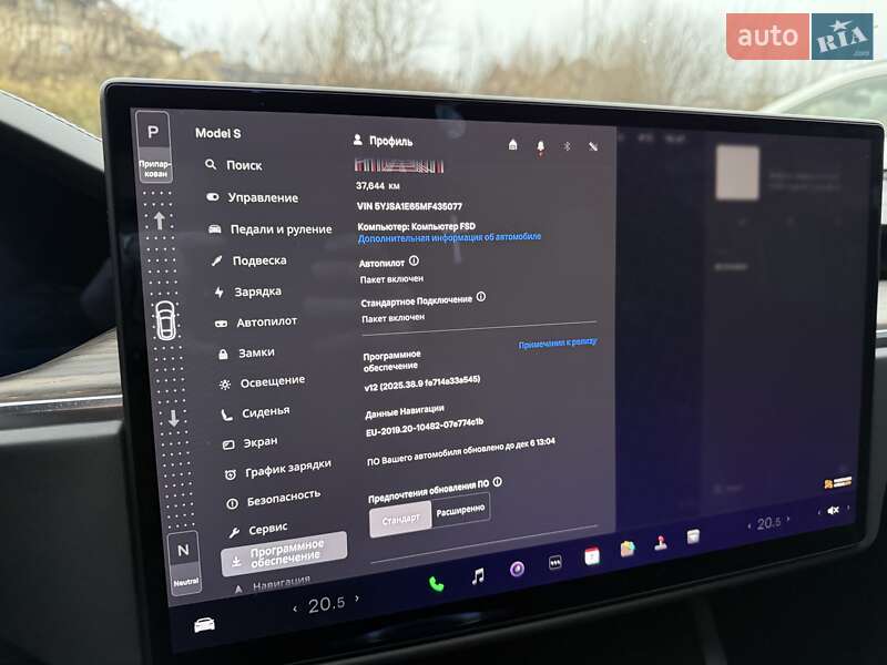 Лифтбек Tesla Model S 2021 в Львове