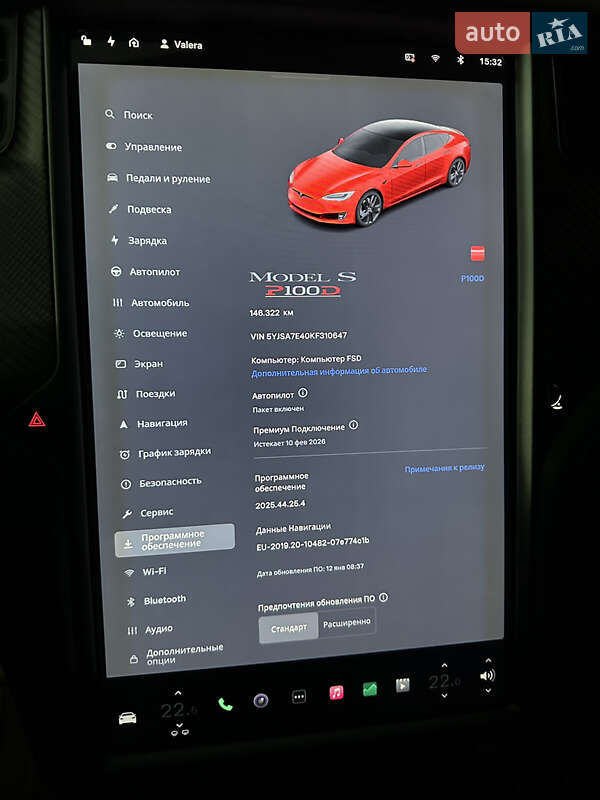 Лифтбек Tesla Model S 2019 в Киеве