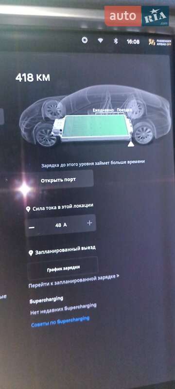 Лифтбек Tesla Model S 2016 в Киеве