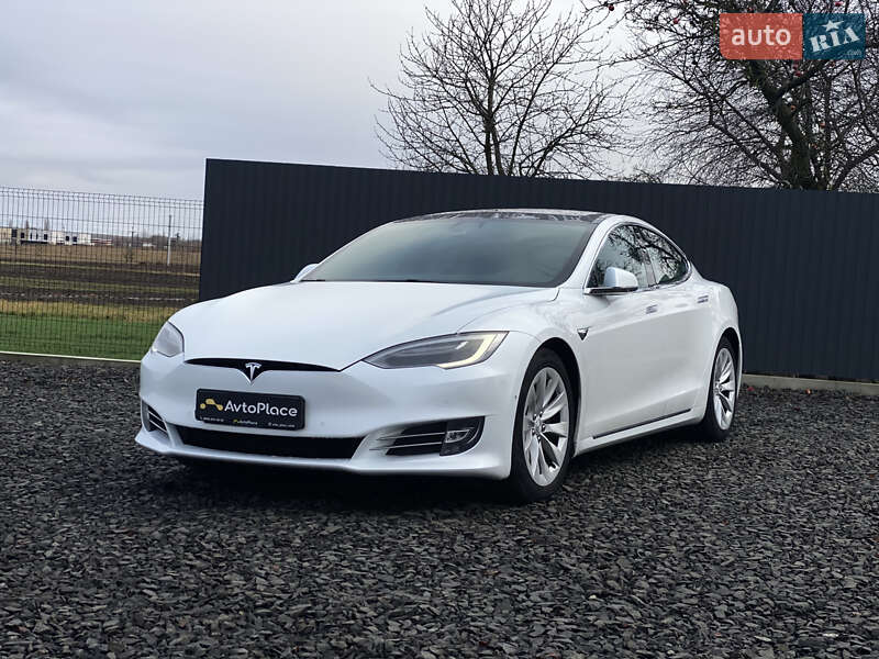 2017 Tesla Model-S, VIN 5YJSA7E21HF222665:plate — фото 1 (autoria)