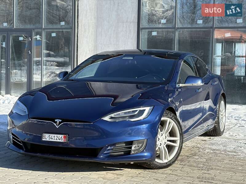 2017 Tesla Model-S, VIN 5YJSA7E28HF203515:plate — фото 1 (autoria)