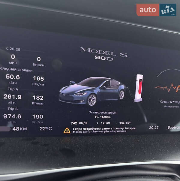 Лифтбек Tesla Model S 2017 в Киеве