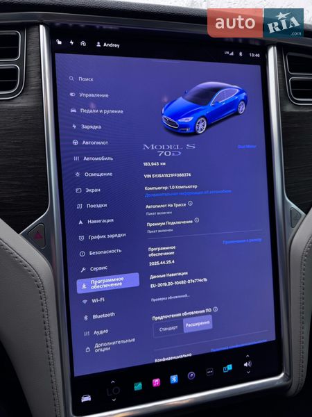 Ліфтбек Tesla Model S 2015 в Харкові