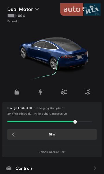 Ліфтбек Tesla Model S 2015 в Харкові