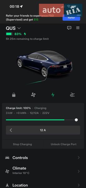 Лифтбек Tesla Model S 2013 в Ирпене