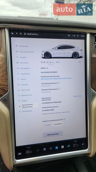 Ліфтбек Tesla Model S 2016 в Києві