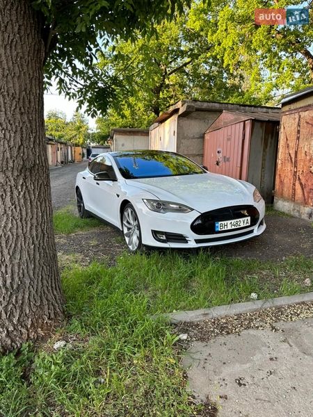 2013 Tesla Model S, VIN 5YJSA1CP4DFP12684:plate — фото 1 (autoria)