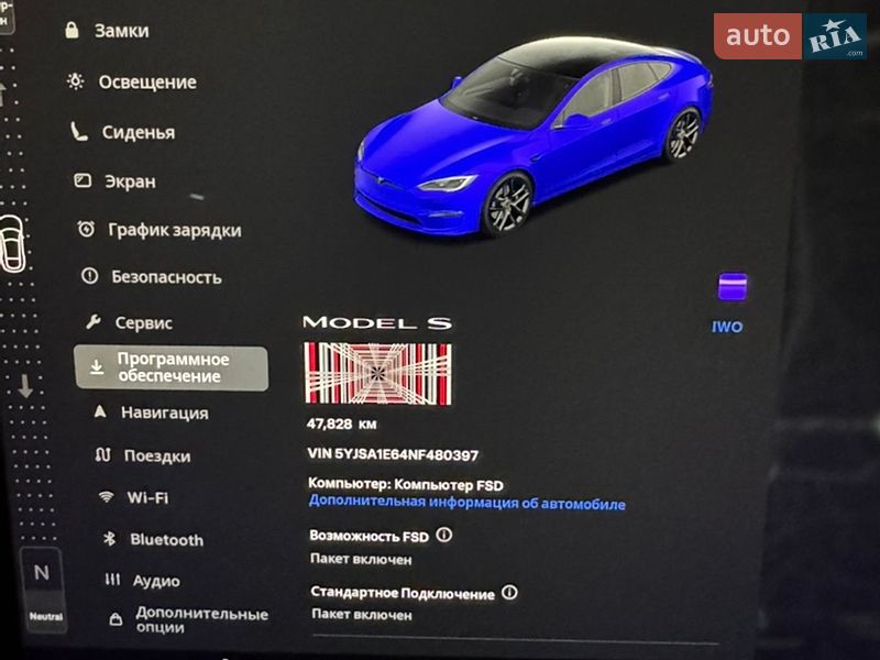 Ліфтбек Tesla Model S 2022 в Львові