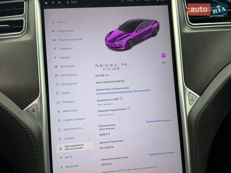 Ліфтбек Tesla Model S 2018 в Одесі