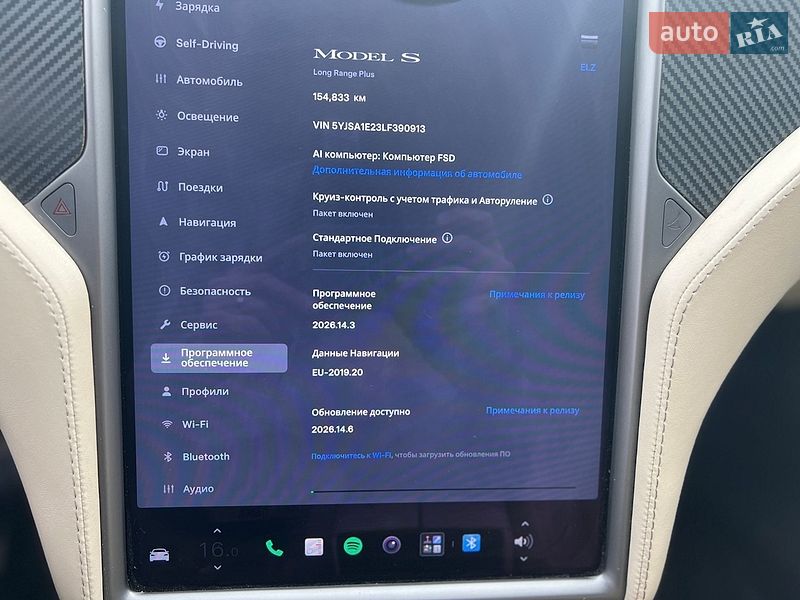 Ліфтбек Tesla Model S 2020 в Шептицькому