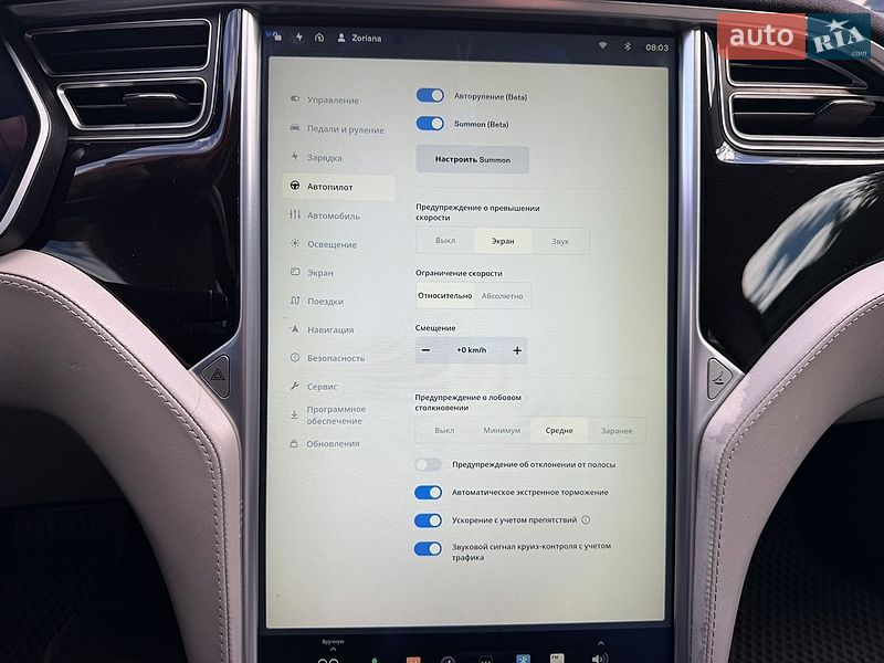 Лифтбек Tesla Model S 2015 в Киеве
