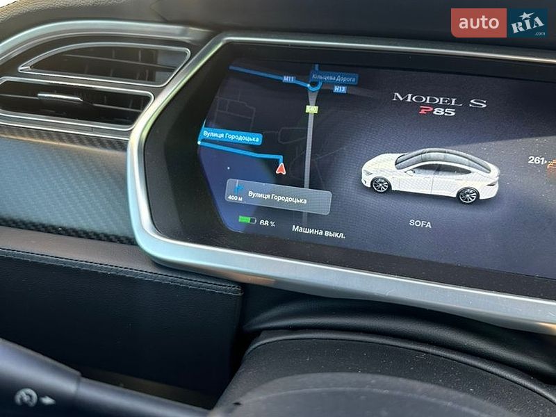 Лифтбек Tesla Model S 2013 в Львове