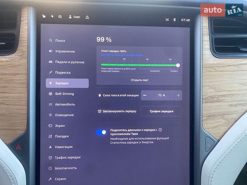 Лифтбек Tesla Model S 2018 в Луцке